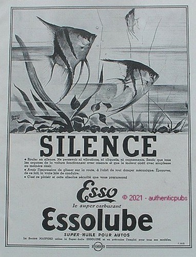 Publicite esso essolube - publicite,