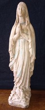 Ancienne vierge plâtre 26,5