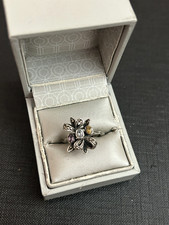 Ancien bague en argent massif