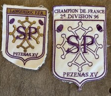 Lot vintage 2 patch écusson