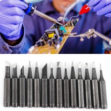 Lot De 14 Pointes De Fer À Souder En Cuivre Pour Une Soudure Efficace De L'Étain