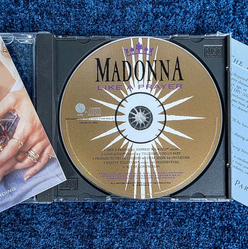 Madonna like prayer promo cd - madonna,