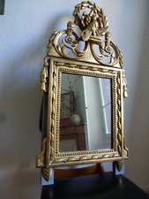 MIROIR A FRONTON EPOQUE XIXe 19th STYLE XVIIIème S 18th FRENCH LOUIS XVI MIROR