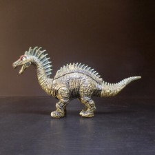 N9637 Dinosaure figurine articulée animal préhistorique sauvage reptile vert