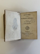 Le Rime Francesco Petrarca - Tome 2 1820