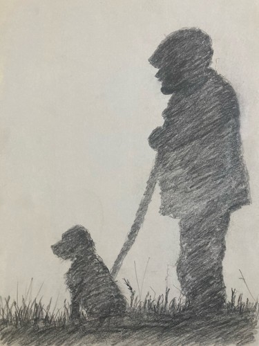 Dessin portrait crayon papier - portrait,