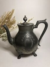 Théière / pichet anglais en étain - Poinçonnée Sheffield 1605 3