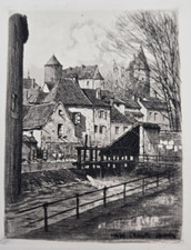 Eau forte Joanny Drevet 