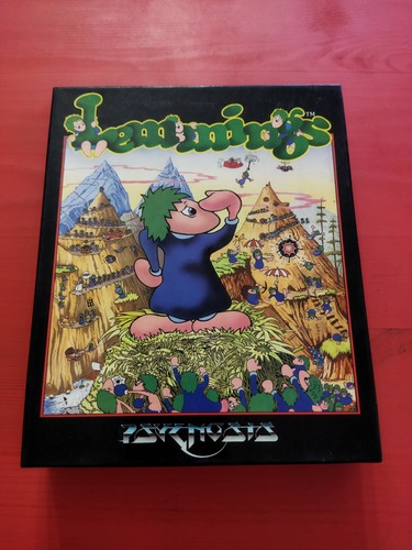 Rare lemmings game disk - lemmings,