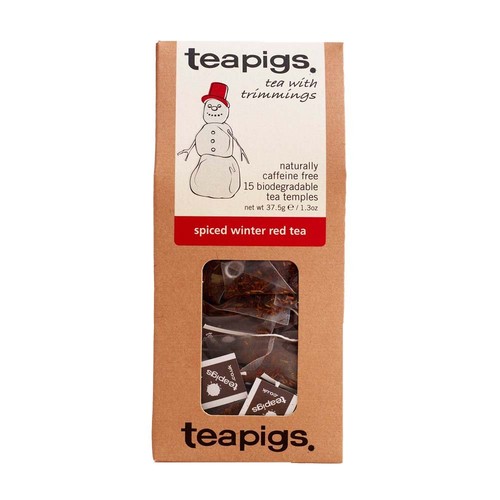 Spiced winter red tea made - red,