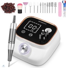 Exyvox Ponceuse Pour Ongles Professionnelle, Lime A Ongle Electrique, 45000RPM,