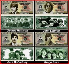 The BEATLES X4 BILLETS MILLION DOLLAR US! John LENNON Paul Mc CARTNEY Collection