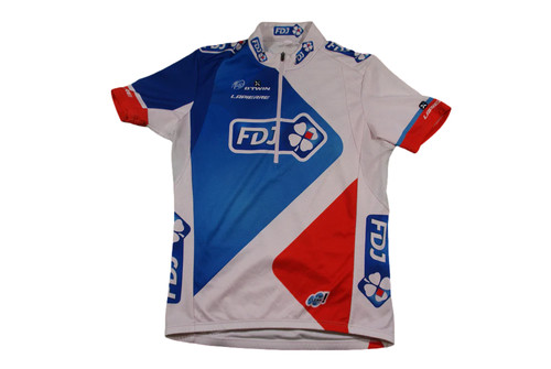 Maillot vélo rétro fdj - vélo,