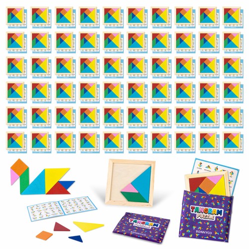 Bonnyco jeu tangram enfant - jeu, 60