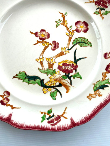 Ancienne assiette faience - 6,