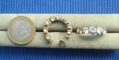 B26ag boucle oreille - oreille, creole