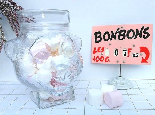 Bocal bonbonnière pot à - bonbonnière,