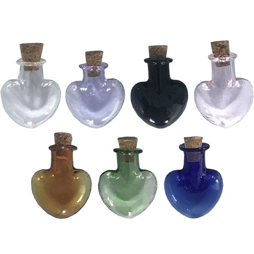 Pcs mini bocaux verre - 7,
