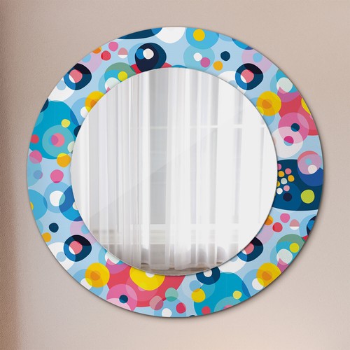 Rond miroir décoratif avec - décoratif,