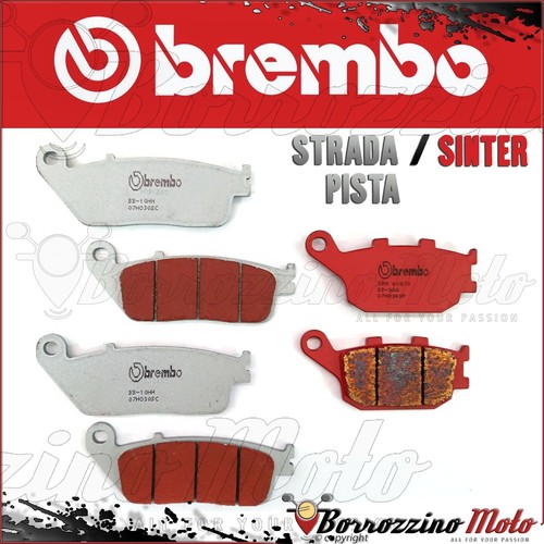 Plaquettes frein brembo - de,