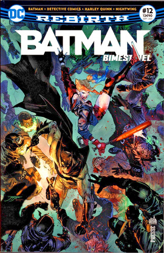 Batman rebirth bimestriel - rebirth, n°