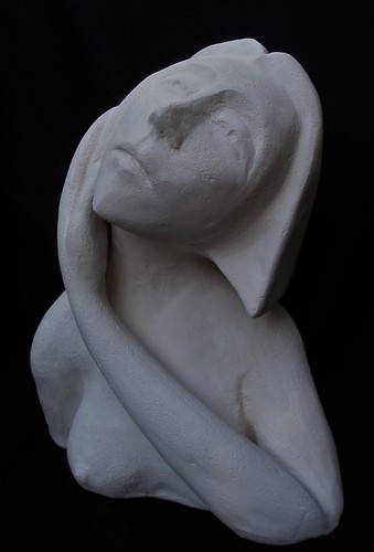 Sculpture isa terre - "isa, cuite