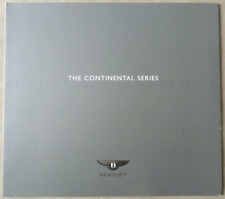 2007 BENTLEY CONTINENTAL FLYING GTC Catalogue Brochure Prospekt Folder Dépliant