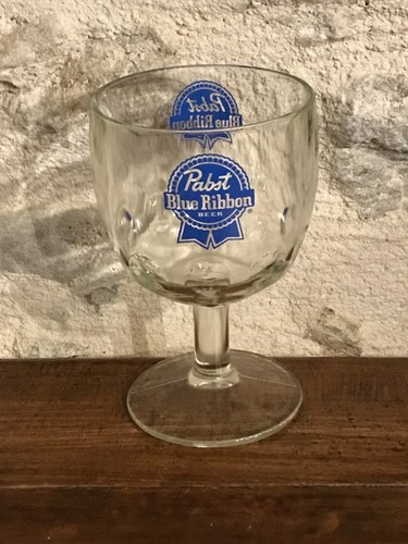 Verre bière pabst blue - à,