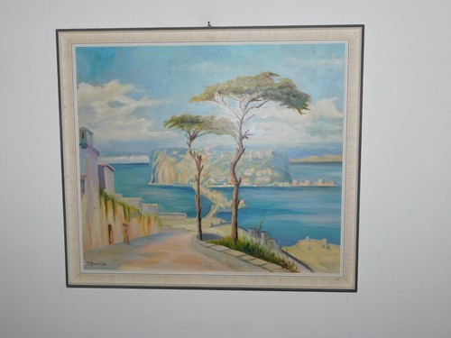 Peinture huile paysage - À, l'huile