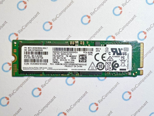 Disque ssd samsung pm981 256go - disque,