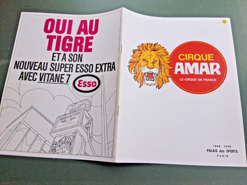 1968 programme cirque amar - 1968-69,