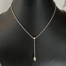 collier vintage argent massif