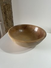 très jolie saladier en bois Orme Fait Main Haute Savoie Pièce Unique Déco Chalet