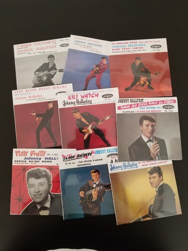 Lot johnny hallyday - hallyday, /