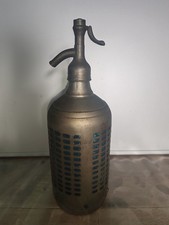 Siphon de bistrot verre bleu