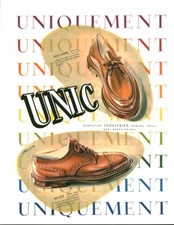 Publicité ancienne chaussure