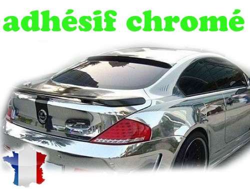 Adhésif chrome autocollant - chrome,
