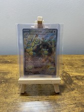 Chevalet en bois - présentation / support  de carte Pokémon.