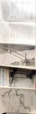 Le Pont de Tancarville dépliant détails fabrication  1959 Cci Le Havre DDT 76