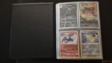 Lot Pokémon TCG 220+ cartes rares anglaises – Ex, V, VMAX – classeur inclus