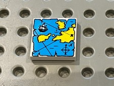 LEGO Pirates Map Tile 3068px9
