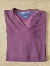 Pull Tommy Hilfiger bordeau