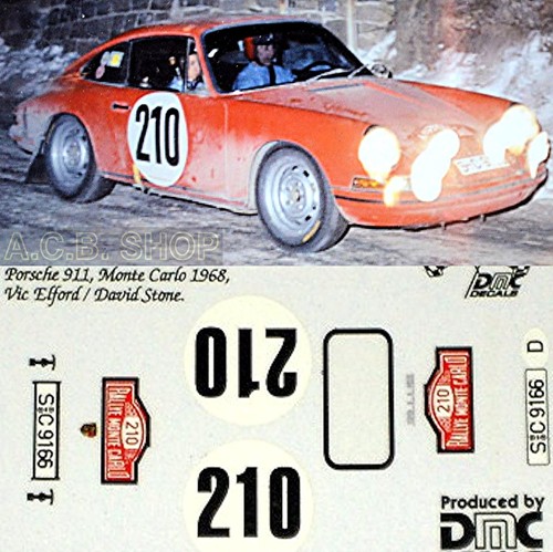 Porsche 911 monte - porsche, 1967