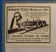 MAchines a bois Moulins sur