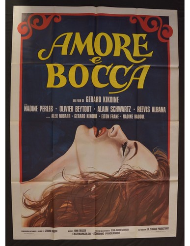Affiche amour bouche - affiche, et