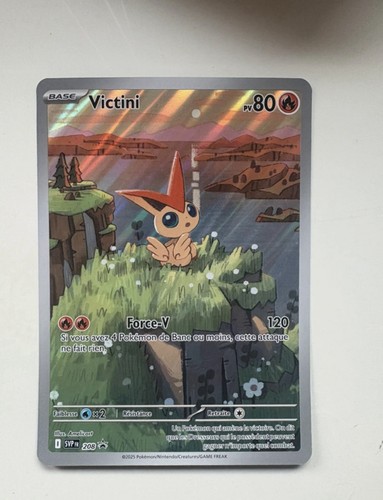 Carte pokémon victini svp208 - pokémon,
