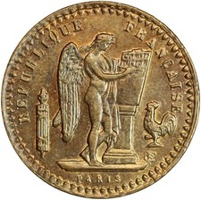 Jeton de 20 Francs Génie -