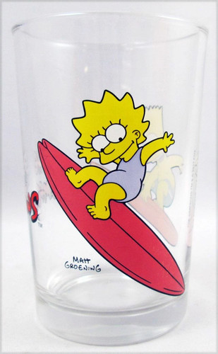 Les simpsons verre à - les,