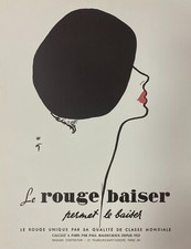 René Gruau, 1970s - le Rouge
