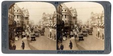 Underwood Stereoview London Regent Street People Stereo card 1900c S195